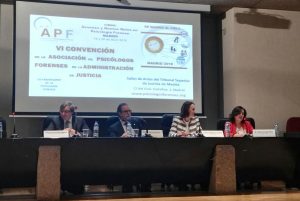 Se inaugura la VI Convencin de la Asociacin de Psiclogos Forenses de la Administracin de Justicia (APF)