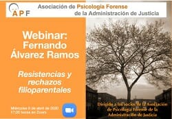 Webinar "Resistencias y rechazos filioparentales" por Fernando lvarez Ramos