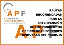 Pautas para las Evaluaciones Psicolgico-Forenses en la Covid-19